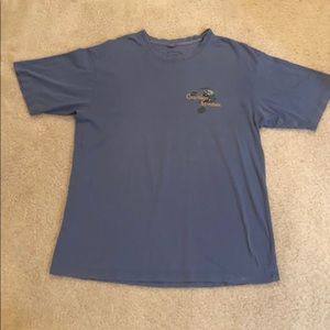 Blue men tee